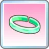 緑のお揃いブレス